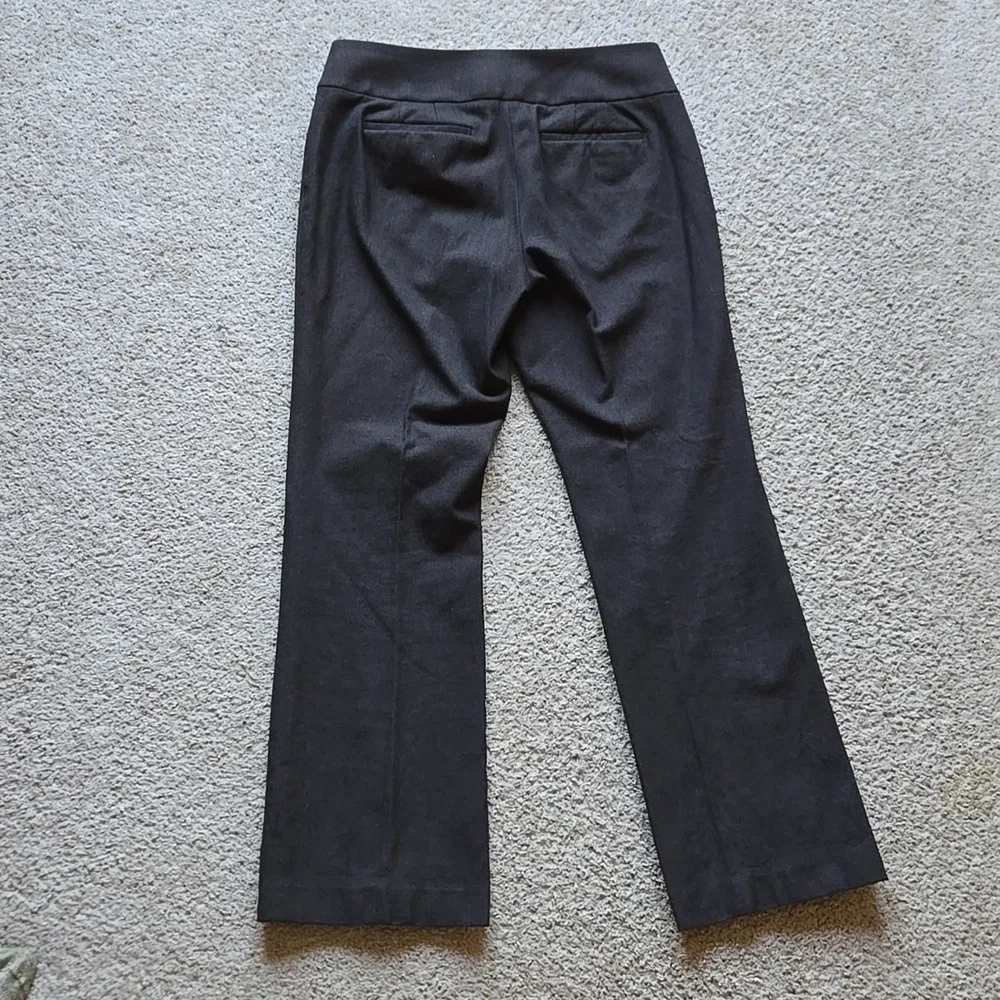 Ann Taylor LOFT Gray Julie Bootcut Bi-Stretch Pants Women’s 10 - Picture 10 of 13